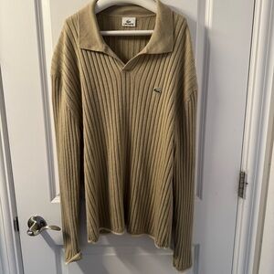 Lacoste Men's soft wool Sweater size XXL